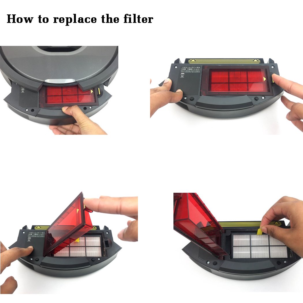 Amazon.co.jp: i-clean交換HEPAフィルターfor iRobot Roomba 880 870
